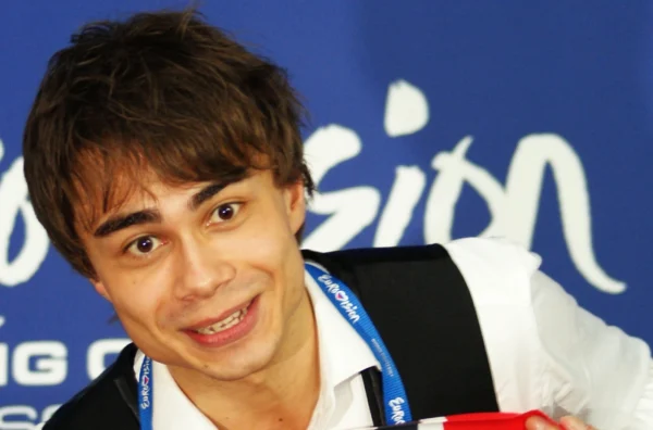 Alexander Rybak at the Eurovision press conference