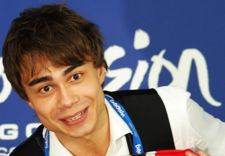 Alexander Rybak at the Eurovision press conference